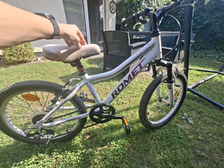 Rower dziecięcy ROMET Jolene 20 KID MTB – koła 20", Shimano, amortyzator