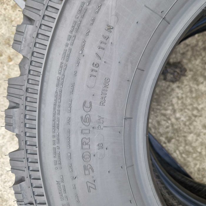 Шини, резина 7,50 R16c Goodyear (Гудієр) 2шт. НОВІ