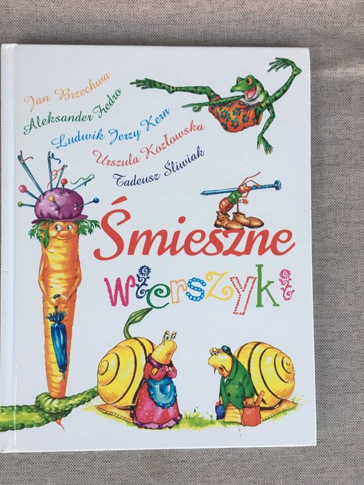 książka dla dzieci "Śmieszne wierszyki"