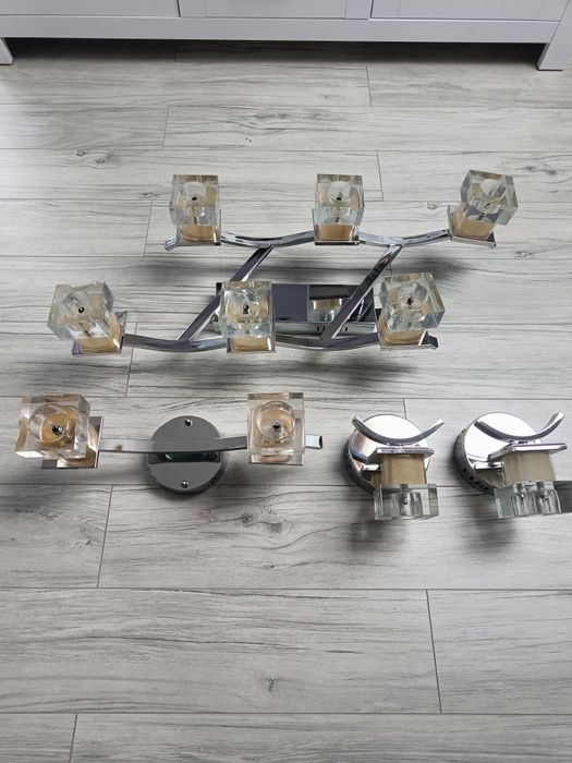 Zestaw lamp do salonu, kuchni