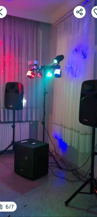 Wypożyczenie głośników wraz z oświetleniem