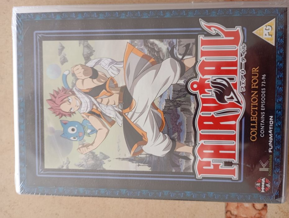 Fairy tail em DVD alguns selados