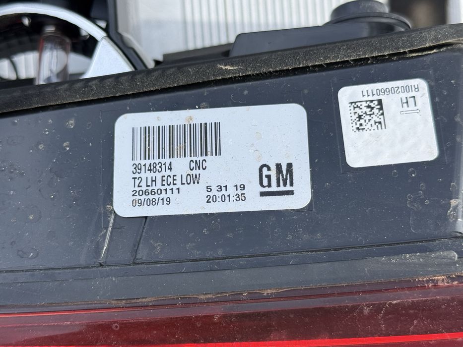 Opel Insignia B II HB Lampa Lewy Tył 20660111 wersja europejska