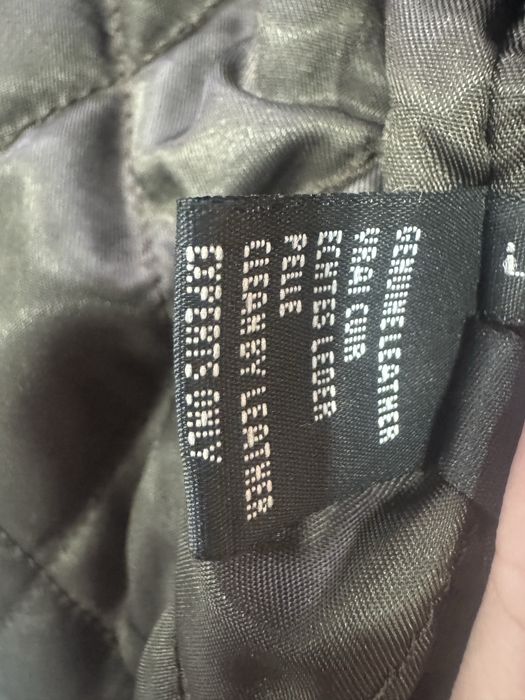 Casaco couro homem River Woods