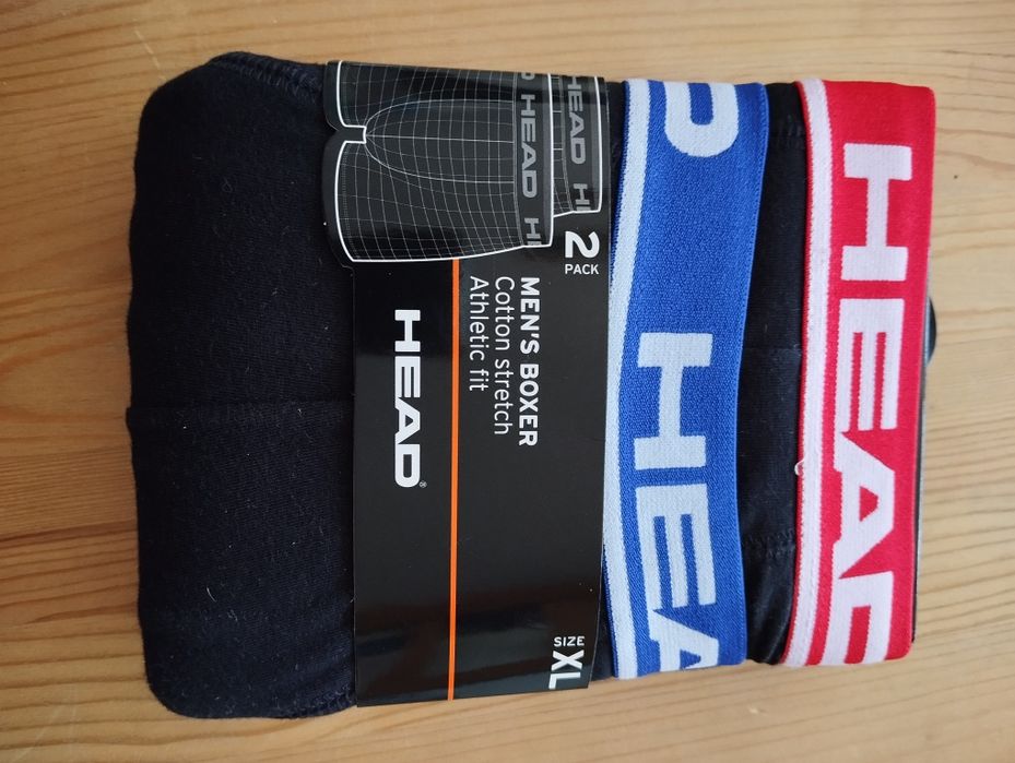 Head Bokserki męskie xl 4szt black