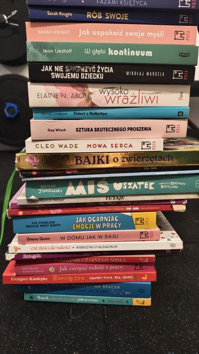 Książki różne, czyszczenie biblioteczki