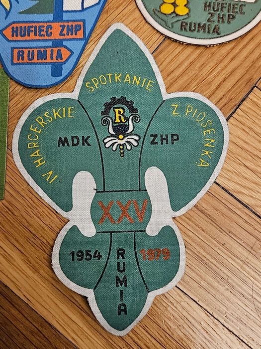 Naszywki prl ZHP