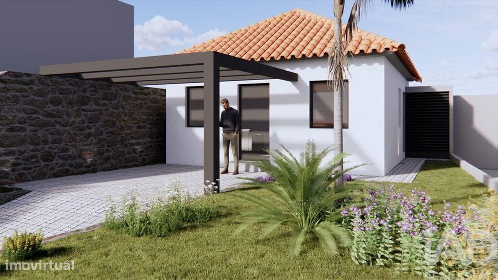 Moradia térrea T2 em Darque de 45,8 m2