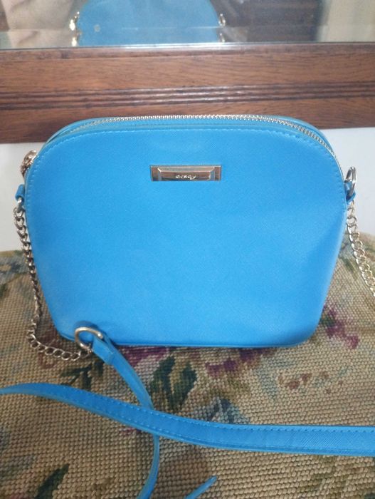 torebka damska niebieska