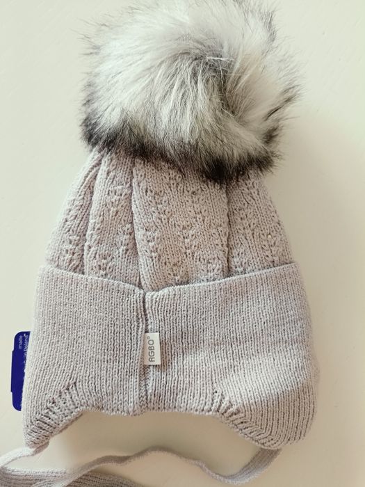 Promocja komplet czapka i komin dla dziewczynki