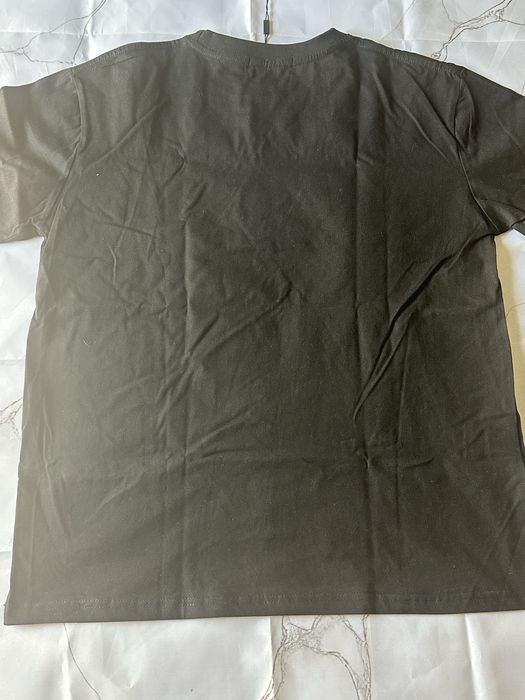Tshirt preta da Stone Island