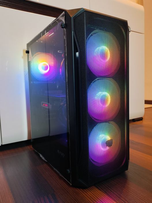 PC Komputer Ryzen 5+RTX 2070+16Gb DDR4+500Gb SSD+Win 11