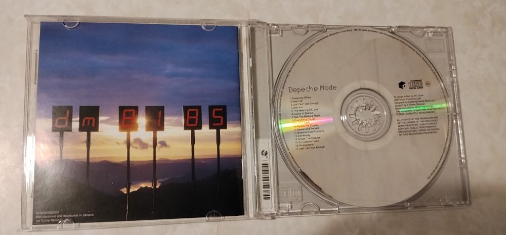 Диск CD   Depeche Mode – The Singles 81>85