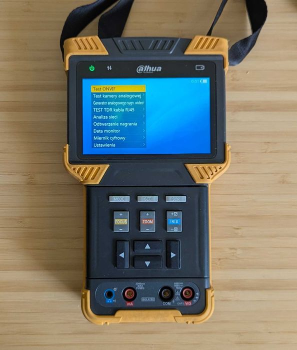 Tester kamer IP i analog sieci POE multimetr Dahua DH-PFM900-E
