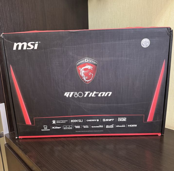 Ноутбук MSI GT80S 6QD Titan SLI