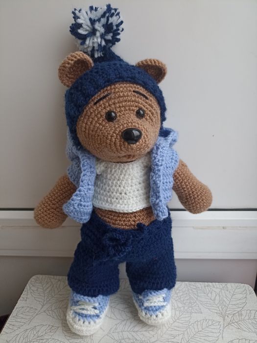 Мішаня амігурумі