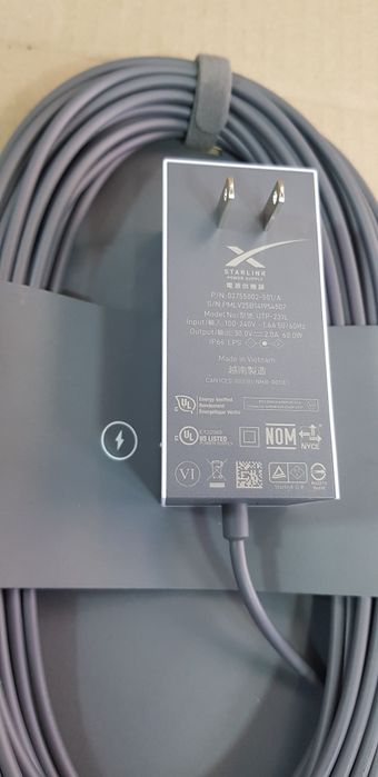 Starlink блок живлення UTP-231 60W+кабель DC/DC 15м.