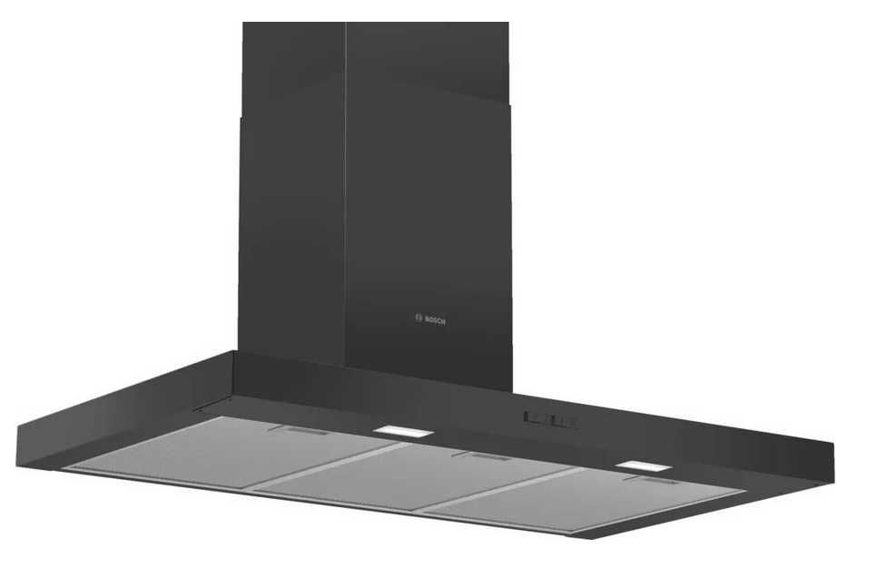 Okap Bosh Czarny 90 cm DWB96BC60