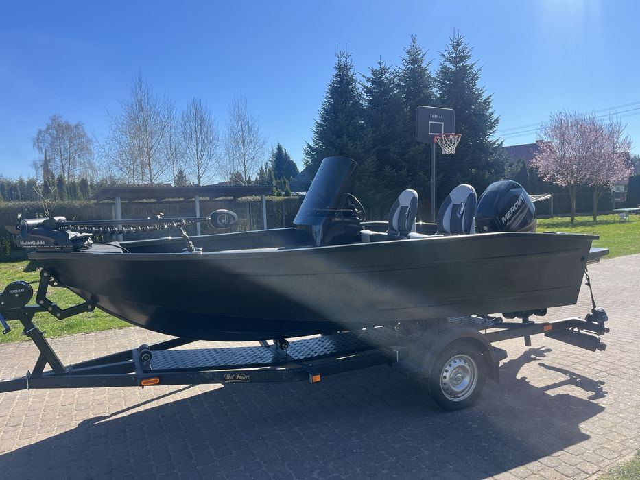 KING BOATS 430 Łódz aluminiowa  łódka wedkarska