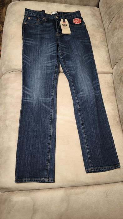 Джинси levi's 501 skinny 14-15 років