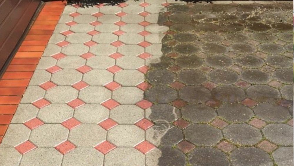Mycie Kostki Brukowej, Elewacji, Ogrodzeń, Tarasów itp.