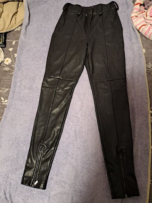Натуральна шкіра штани
