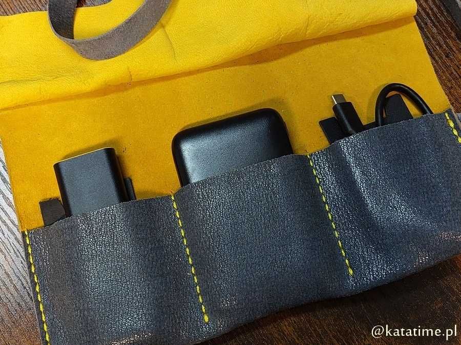 ETUI podróżne roller bag na 3 zegarki naturalna skóra IDEALNY PREZENT