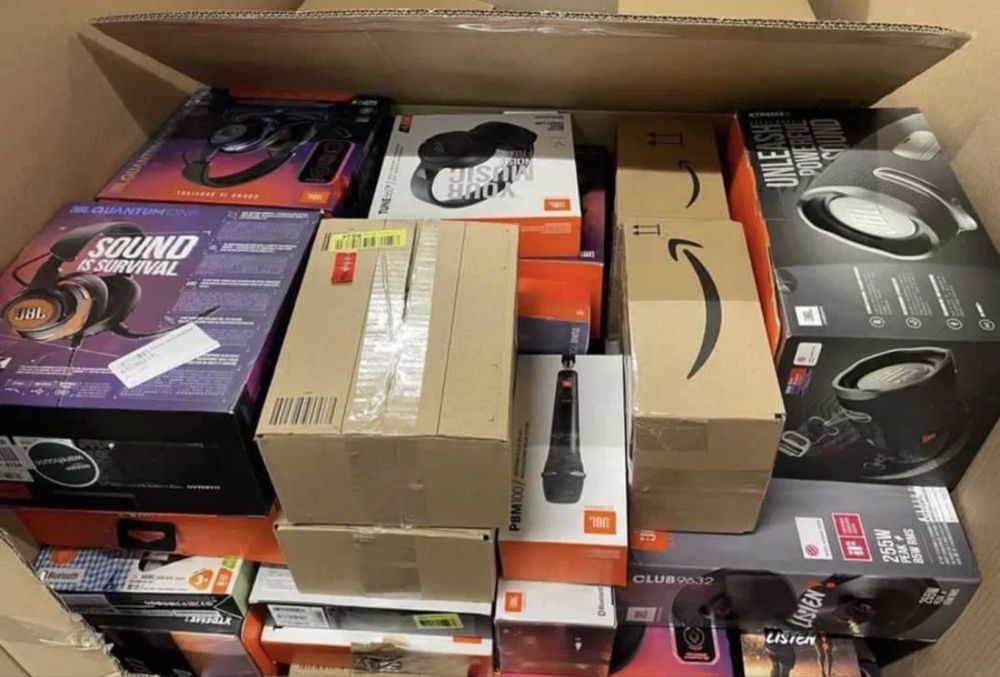 Палети Амазон 100% електроніка доставка палет амазон з європи