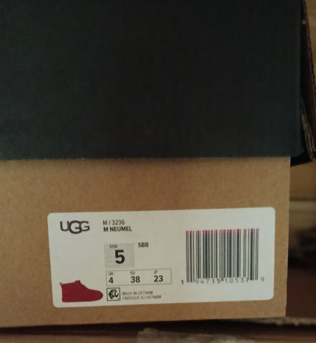 UGG  оригінал  червоні 38 розмір