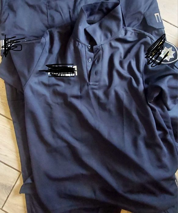 Сорочка поло футболка 56 р поліція