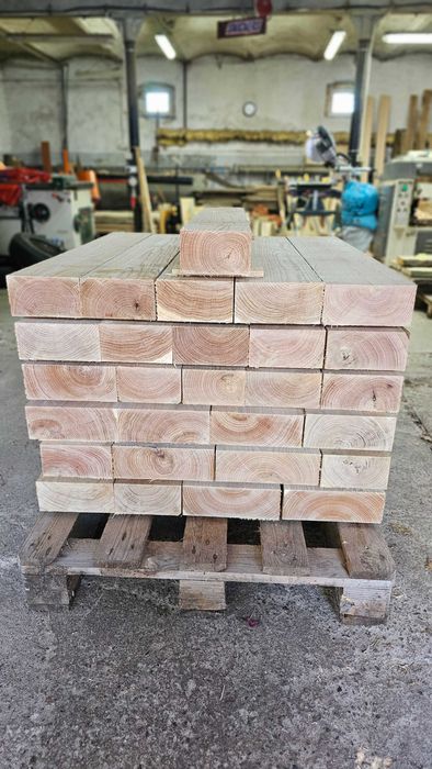 Deski dębowe krawędziaki na kanał pomost trepy