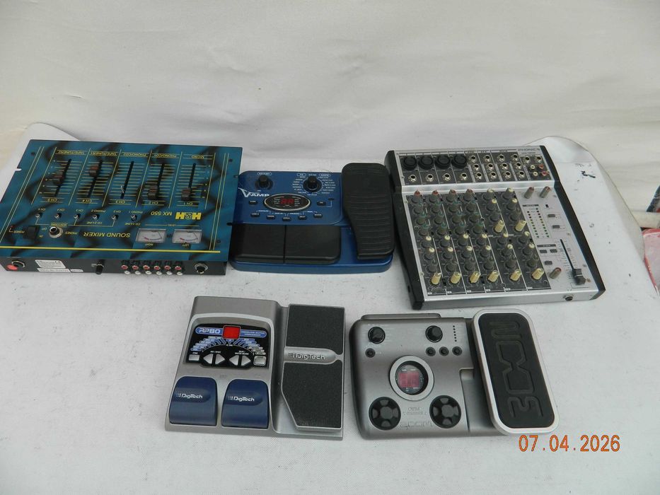 efekty gitarowe 3 szt