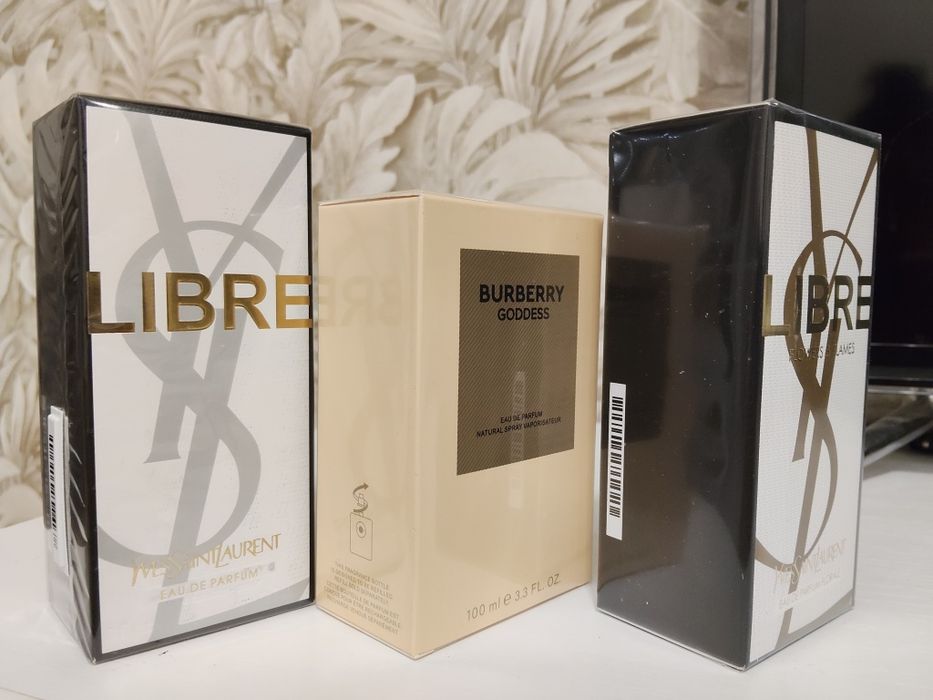 Yves Saint Laurent Libre Flowers & Flames, Burberry Goddess