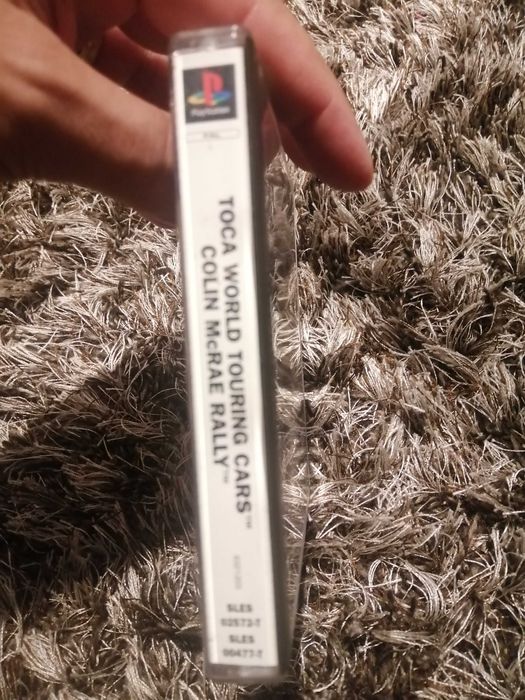 2 Jogos Playstation1 Toca touring cars/Colin McRae rally
