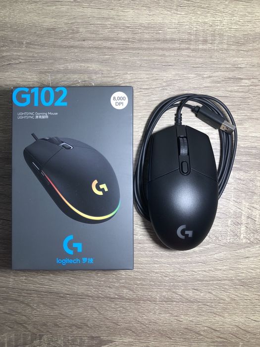 Мишка Logitech G102 Lightsync