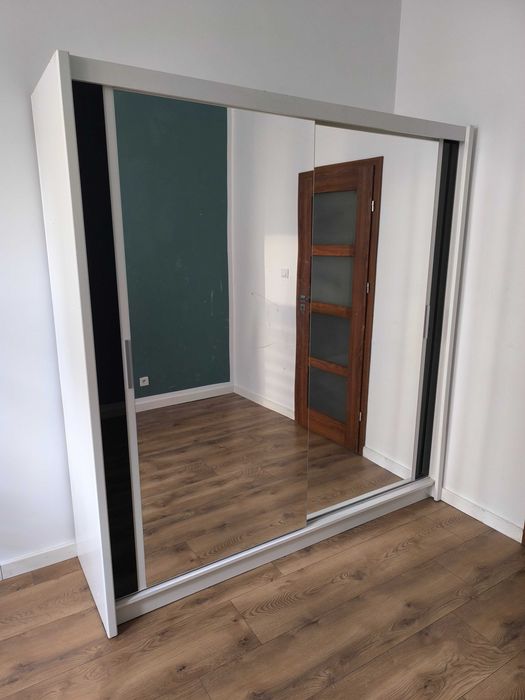 Szafa ubraniowa Chicago dwudrzwiowa z lustrami