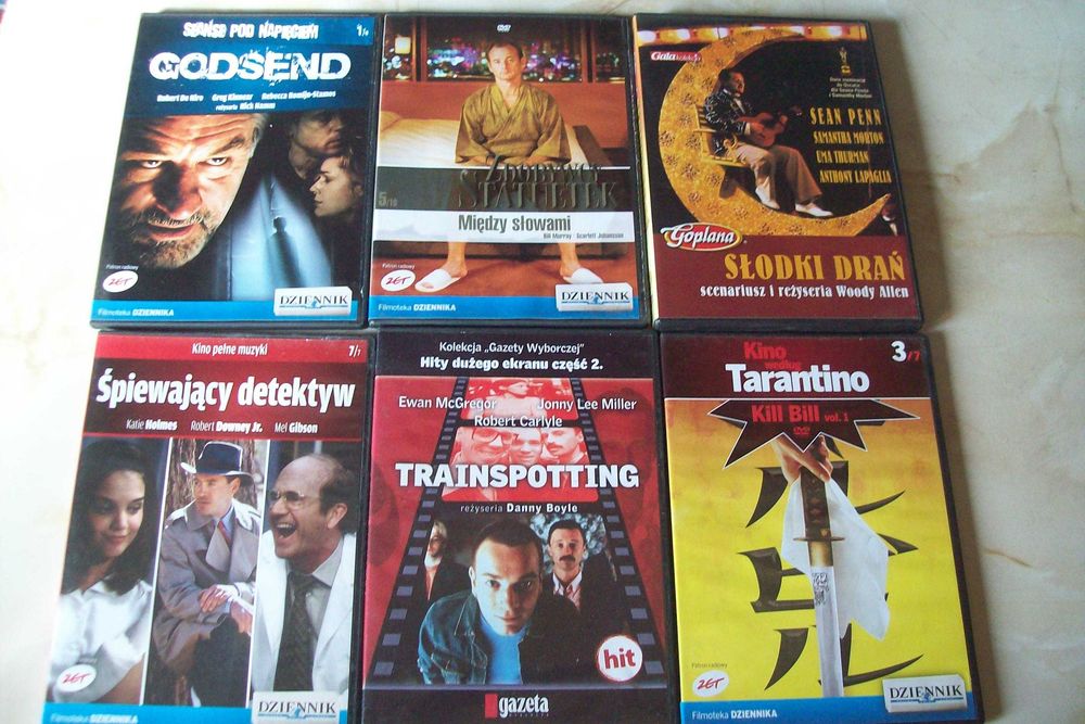 Zestaw 20 filmów dvd mix
