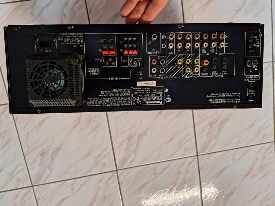 SA-HE75 kino domowe Panasonic OPT, czarne. Sprawne. Dolby.