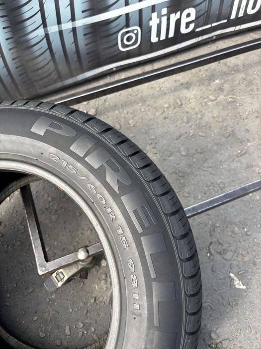 Шини 215/60 R15 пара Pirelli літо 7мм