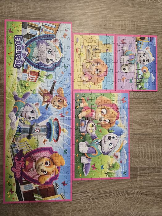 Zestaw puzzli Trefl Psi Patrol - Sky Everest Marshall Rubble