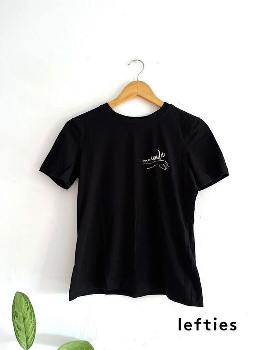 T-shirt Algodão Preta Manipula -Lefties- M- Como nova