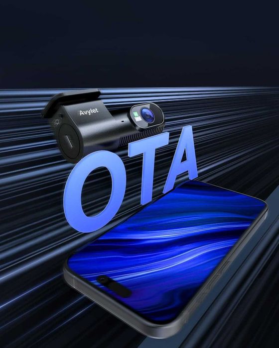 Wideorejestrator Samochodowy Avylet A4 4K Wi-Fi GPS Zestaw Przód Tył