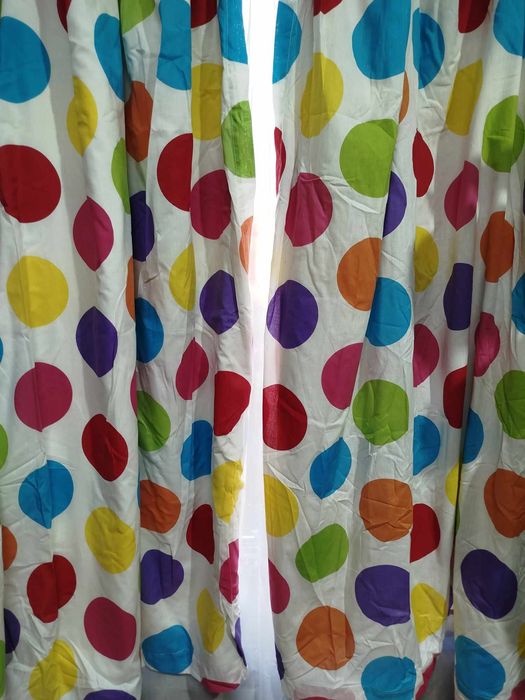 Готовая Штора с лентой для крючков