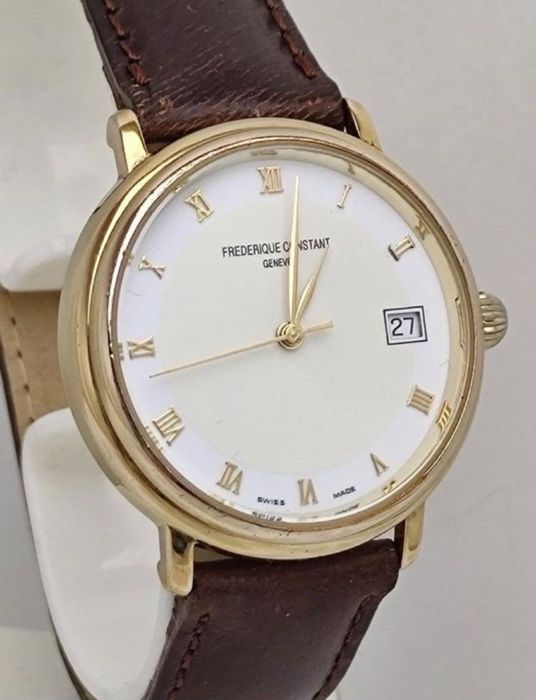 Frédérique Constant- Banhado a Ouro - Clássico Automático