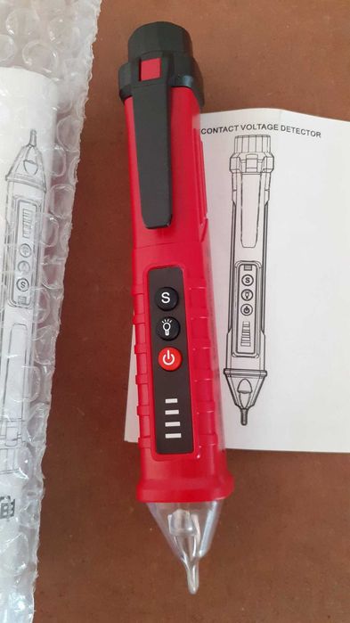 Detetor de tensão AC 12V a 1000V, sem contacto, ANENG VD802. Novo