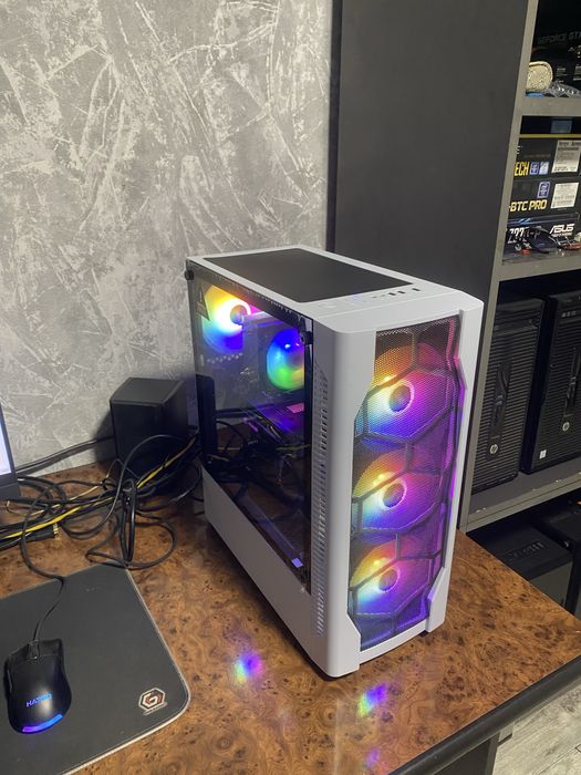 Игровой компьютер i7 6700 16ГБ ОЗУ SSD m2 256ГБ HDD 2ТБ RX580/8ГБ