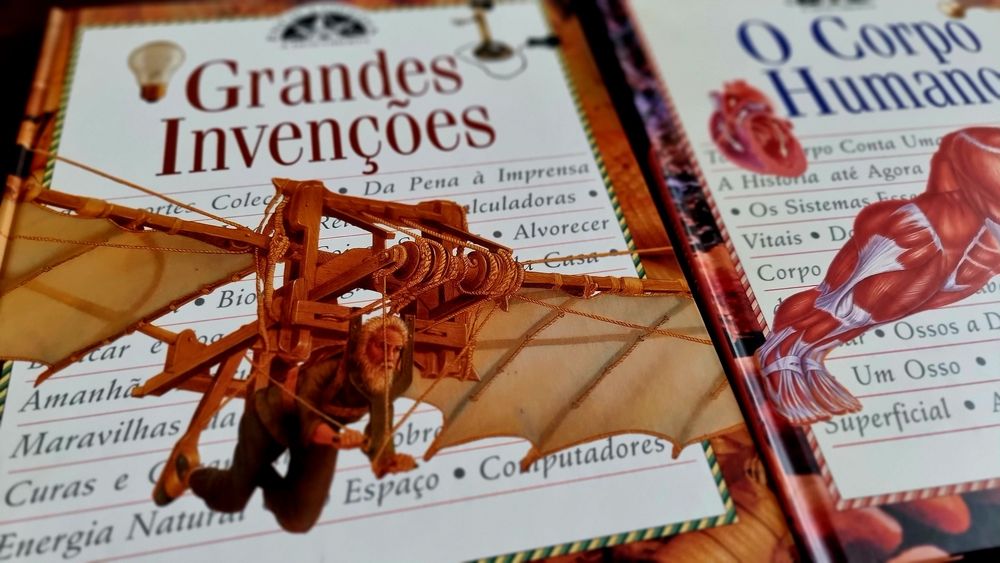 Lote 2 Livros Enciclopédia À Descoberta (1€ para despachar / Erro de Fábrica)