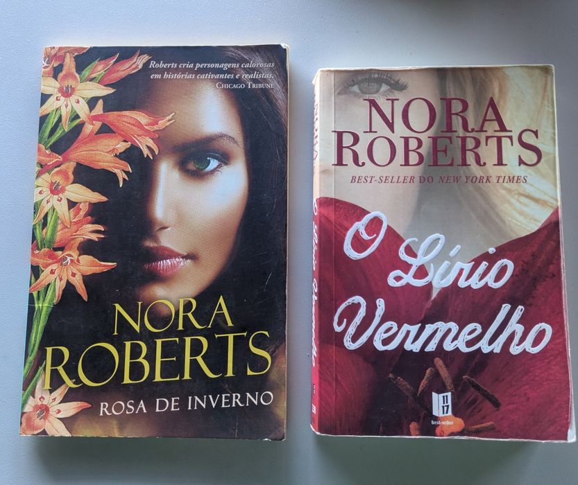 Livros de Nora Roberts/J.D. Robb/Danielle Steel