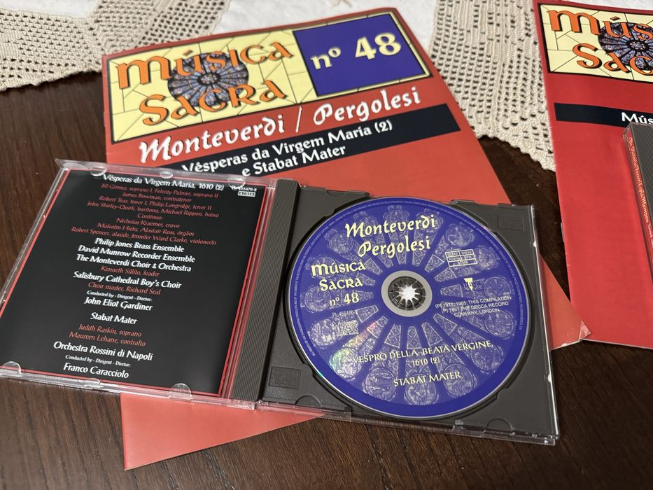 Coleção conpleta 75 CDs Música Sacra + Fasciculos ALTAYA
