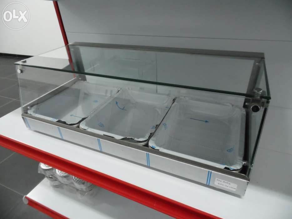 Vitrine de Petiscos Novas